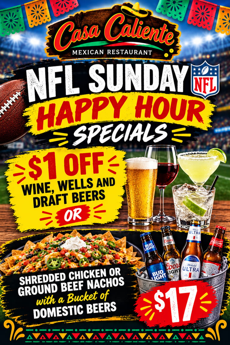 Sunday Happy Hour